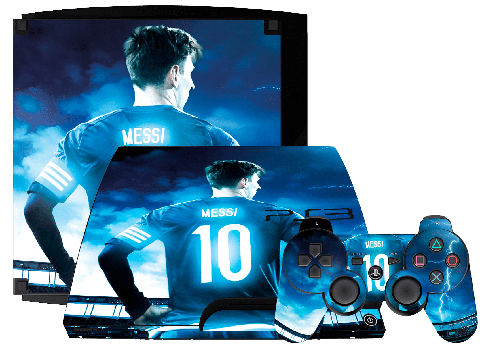 Messi PS3 Slim Bundle Skin