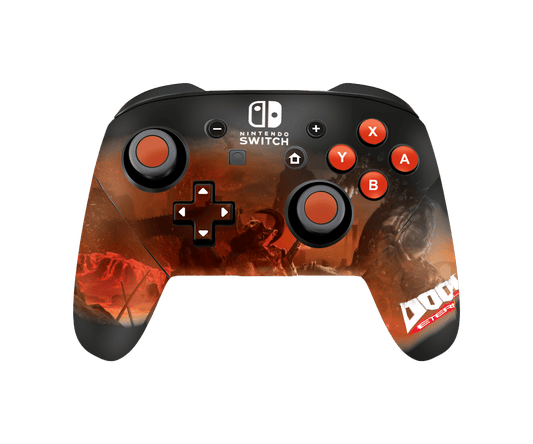 Doom Eternal Skin Nintendo Switch Pro Controller Xonebrand
