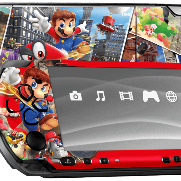 Mario Odyssey Skin Playstation Portable (PSP) Xonebrand