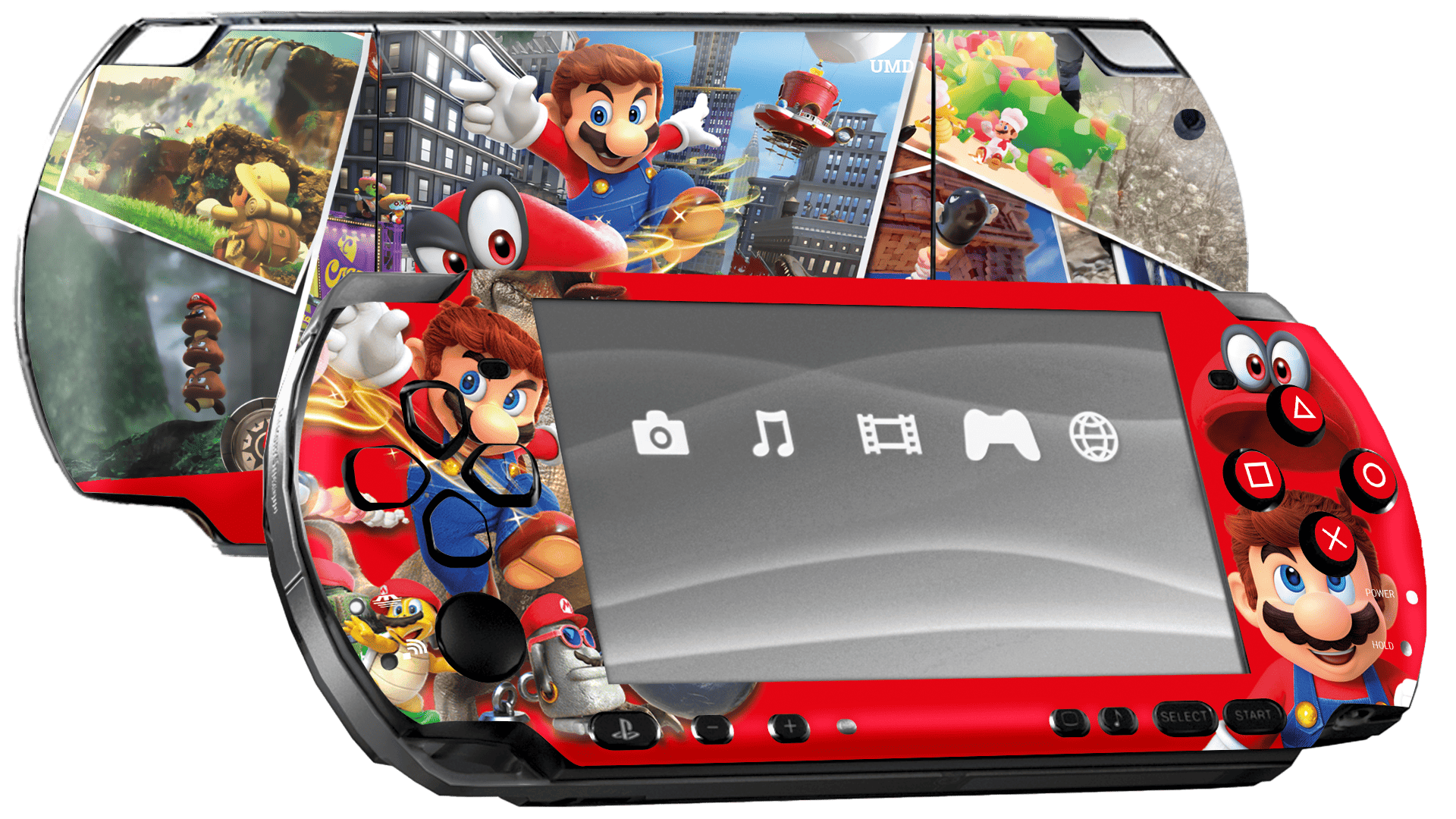 Mario Odyssey Skin Playstation Portable (PSP) Xonebrand