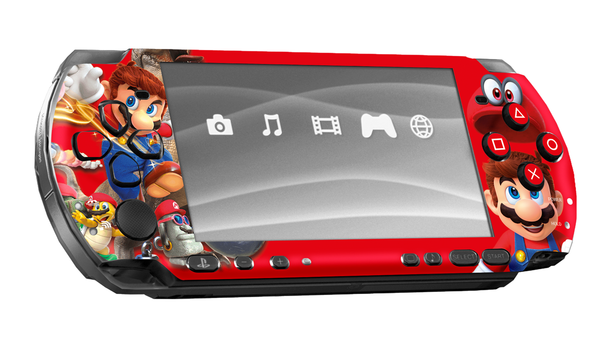 Mario Odyssey Skin Playstation Portable (PSP) Xonebrand