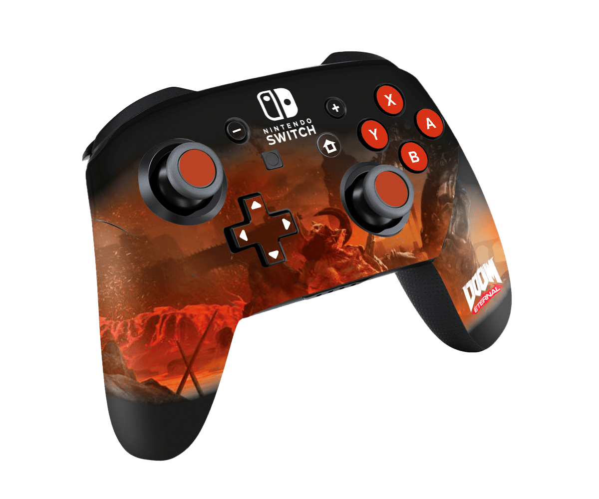Doom Eternal Skin Nintendo Switch Pro Controller Xonebrand