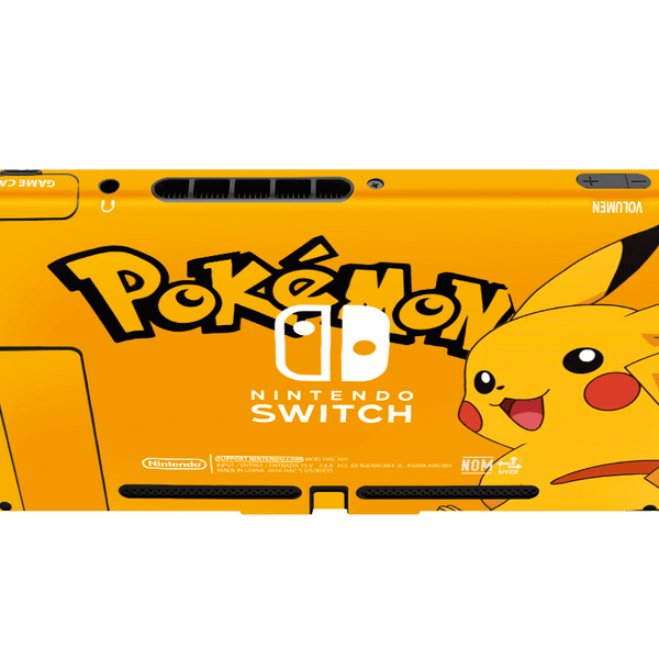 Pokemon Pikachu Skin Nintendo Switch (2017) Xonebrand