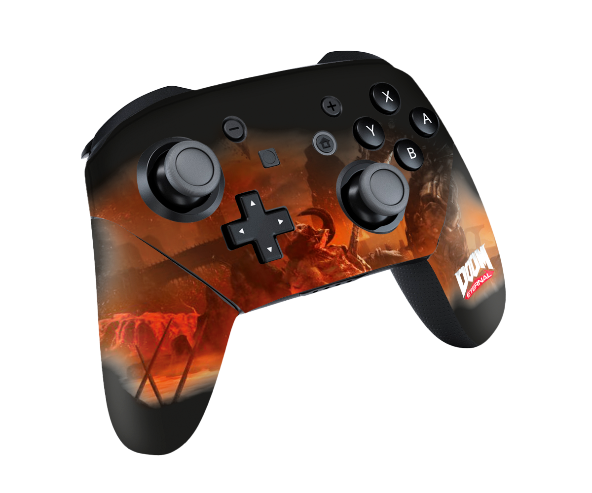 Doom Eternal Skin Nintendo Switch Pro Controller