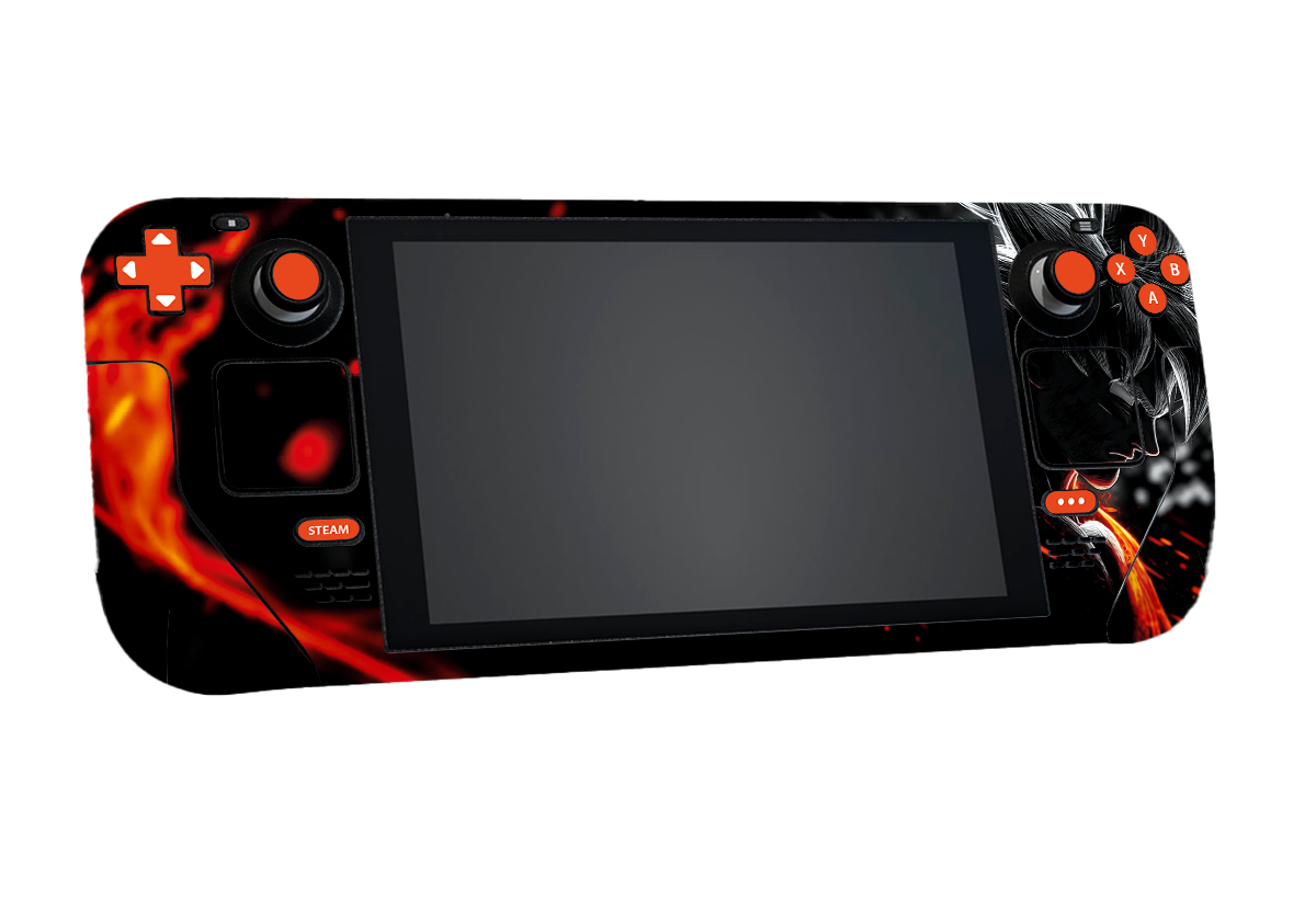 Dragon Ball Goku Steam Deck Skin Xonebrand
