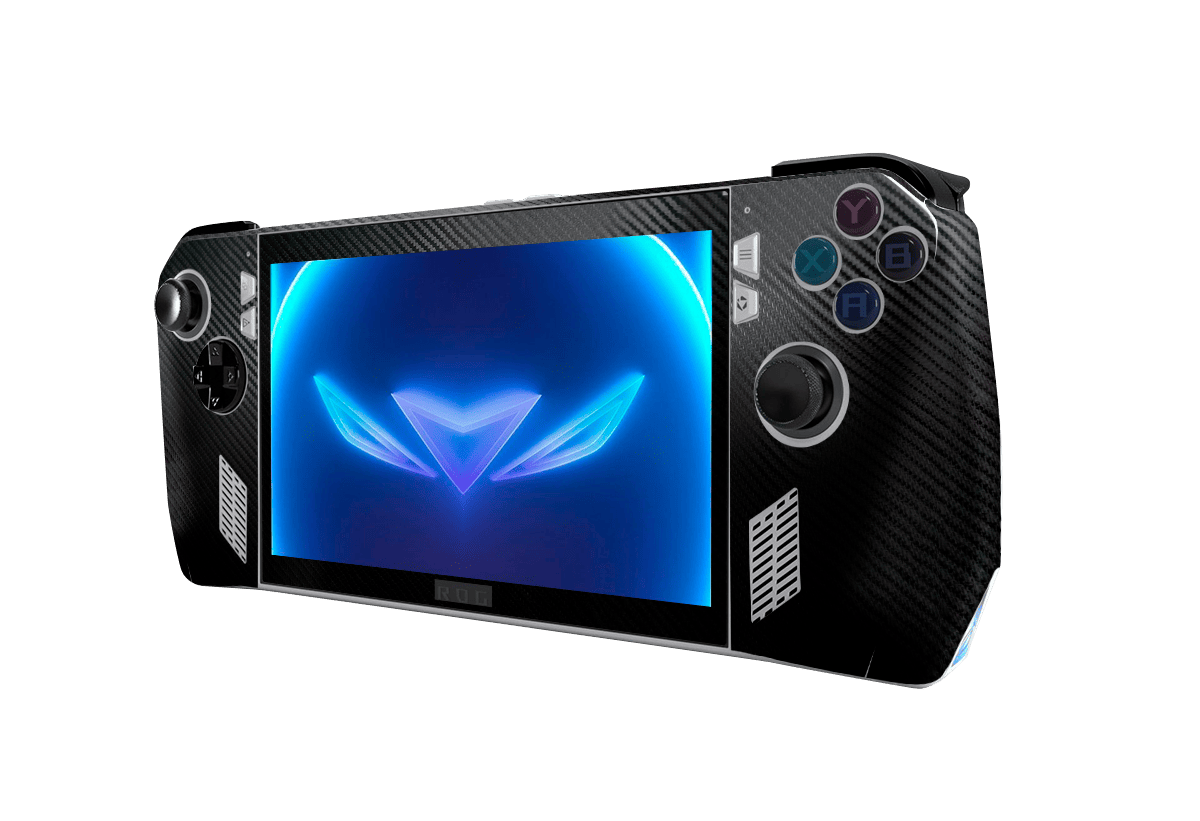 Fibra Carbono Negro Skin Asus Rog Ally