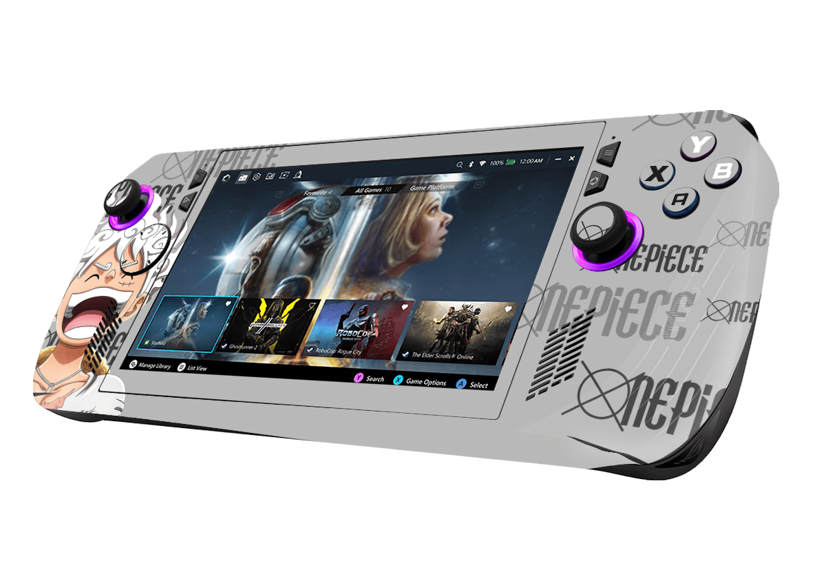 One Piece Asus Rog Ally X Handheld Gaming Computer Skin