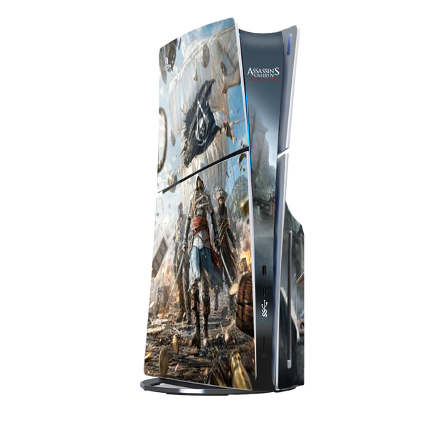 Assassins Creed Black Flag Skin Playstation 5 Slim Xonebrand