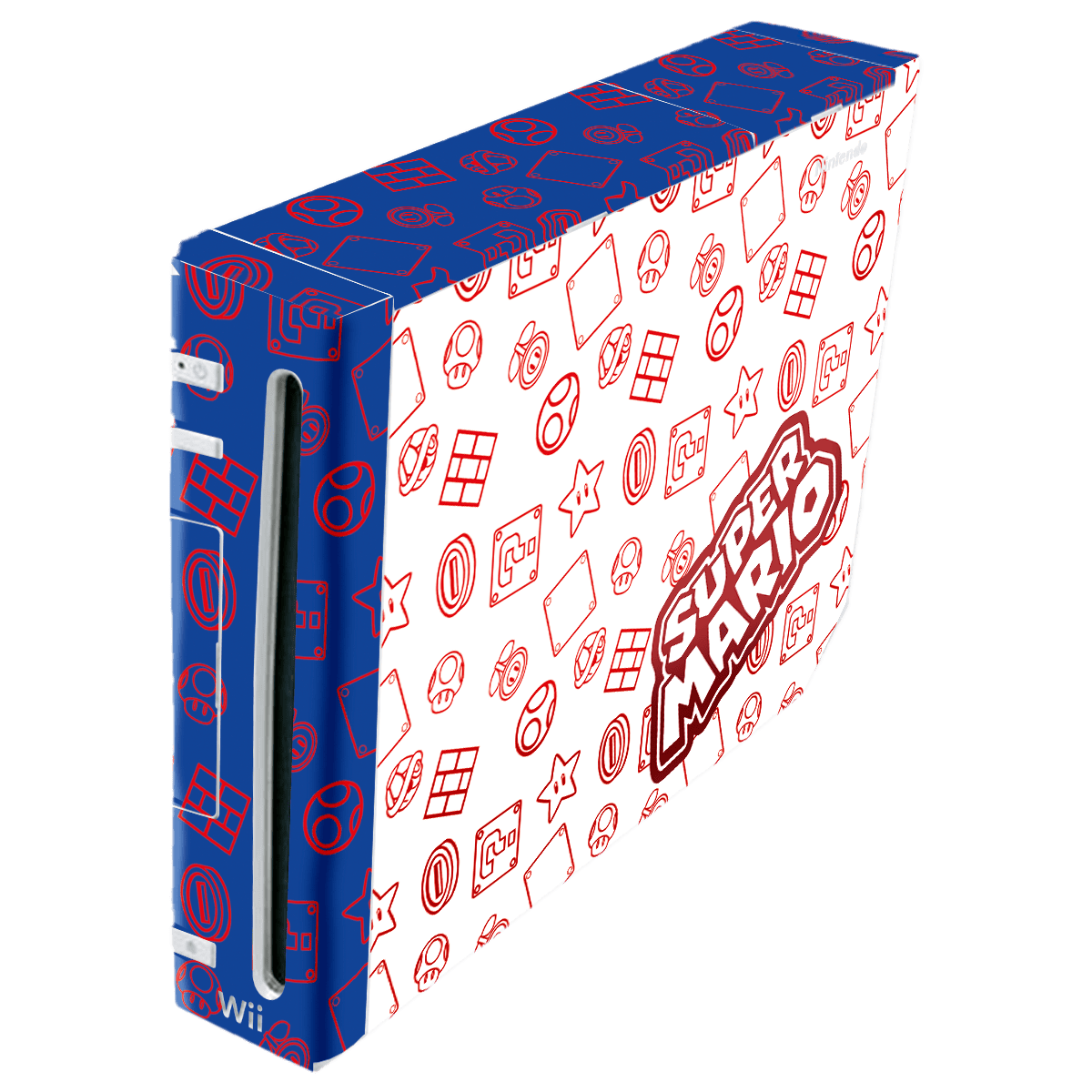 Super Mario Skin Nintendo Wii (2006) Xonebrand