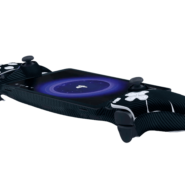 Fibra Carbono Azul Skin Playstation Portal