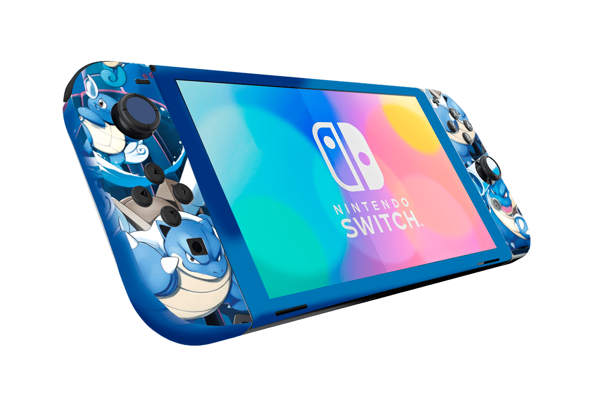 Pokemón Squirtle Nintendo Switch Oled (2021) Skin