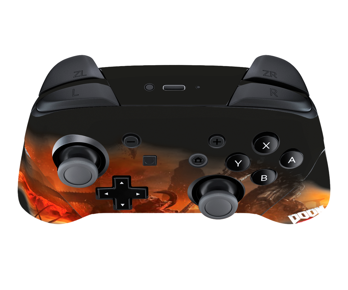 Doom Eternal Skin Nintendo Switch Pro Controller