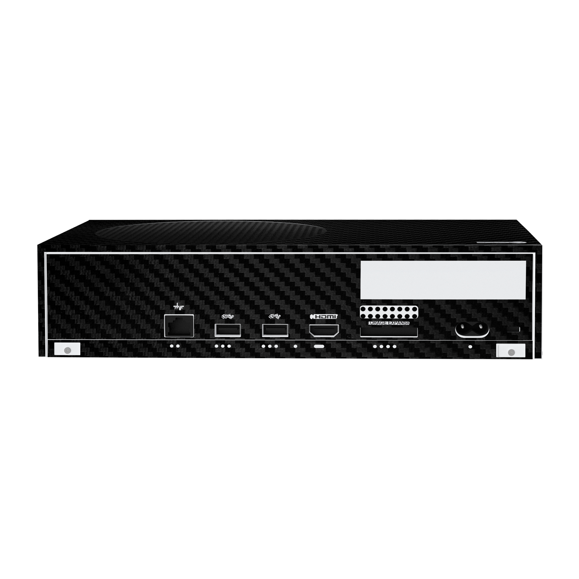 Fibra Carbono Negro Skin Xbox Series S