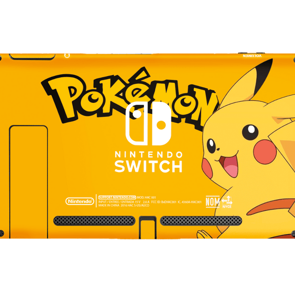 Pokemon Pikachu Skin Nintendo Switch (2017) Xonebrand