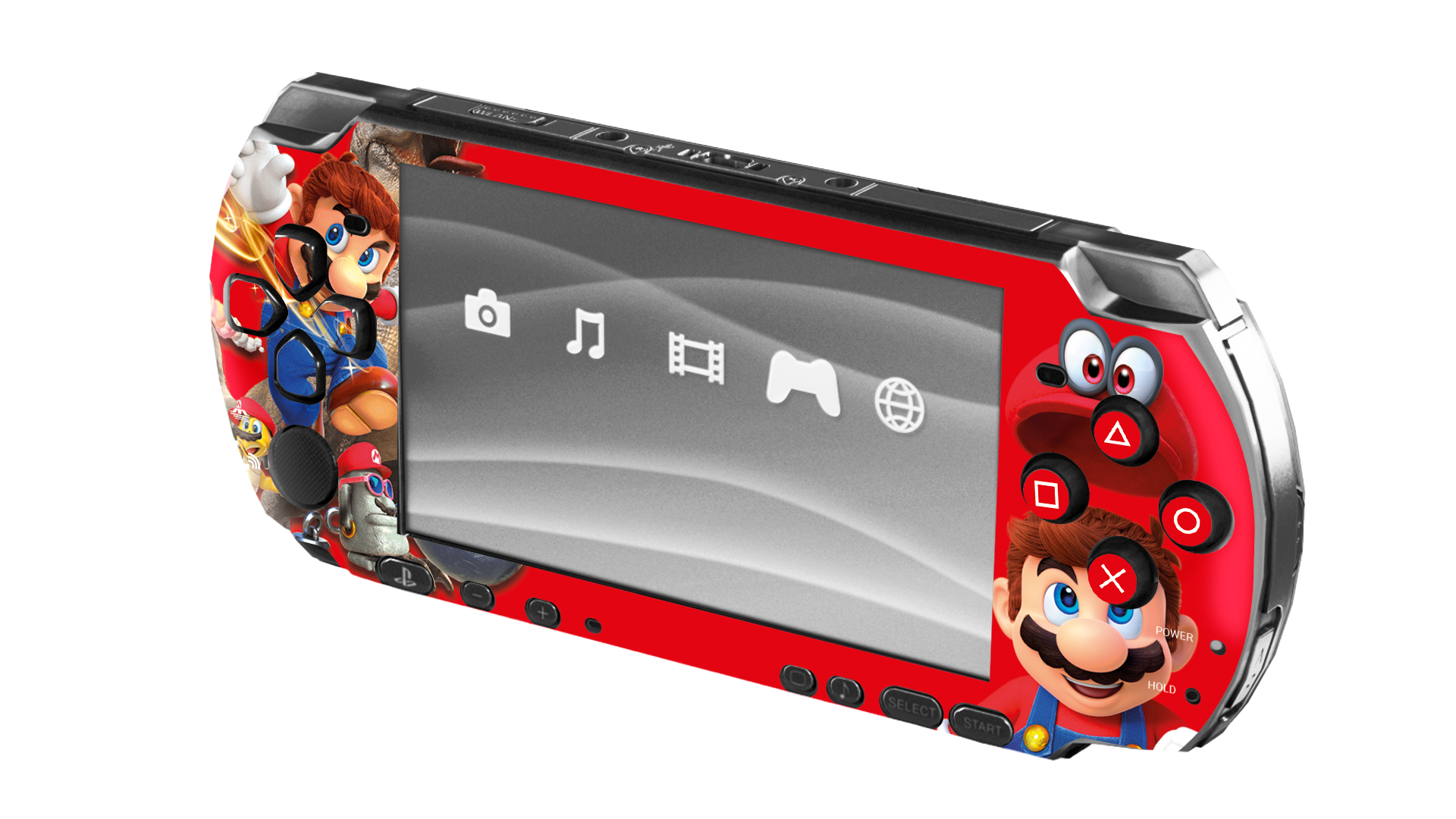 Mario Odyssey Skin Playstation Portable (PSP) Xonebrand