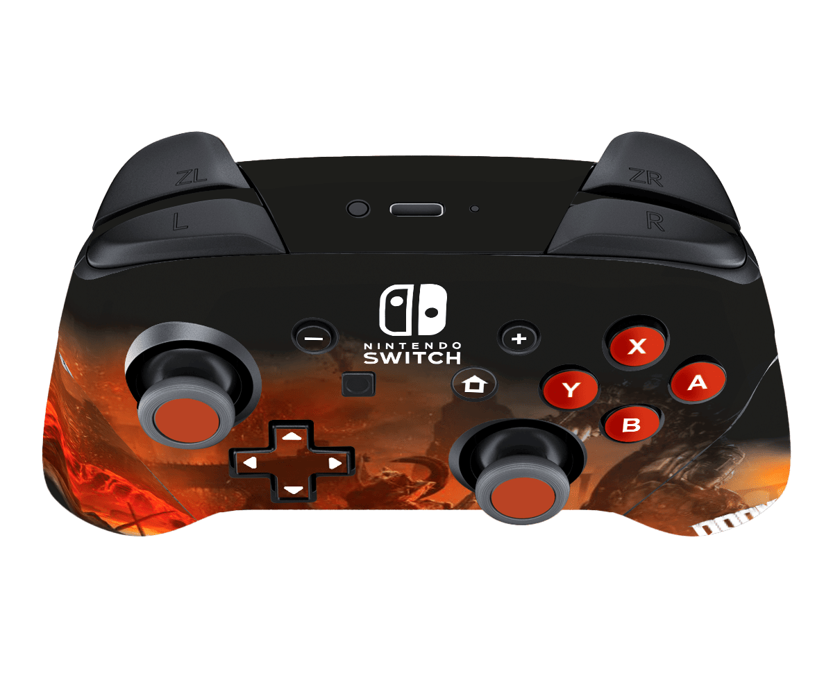 Doom Eternal Skin Nintendo Switch Pro Controller Xonebrand