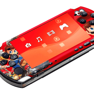 Super Mario Odyssey PSP Handheld Gaming Bundle Skin