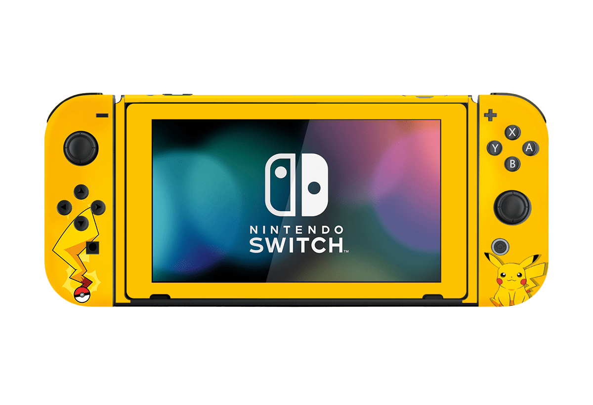 Pokemon Pikachu Nintendo Switch Skin