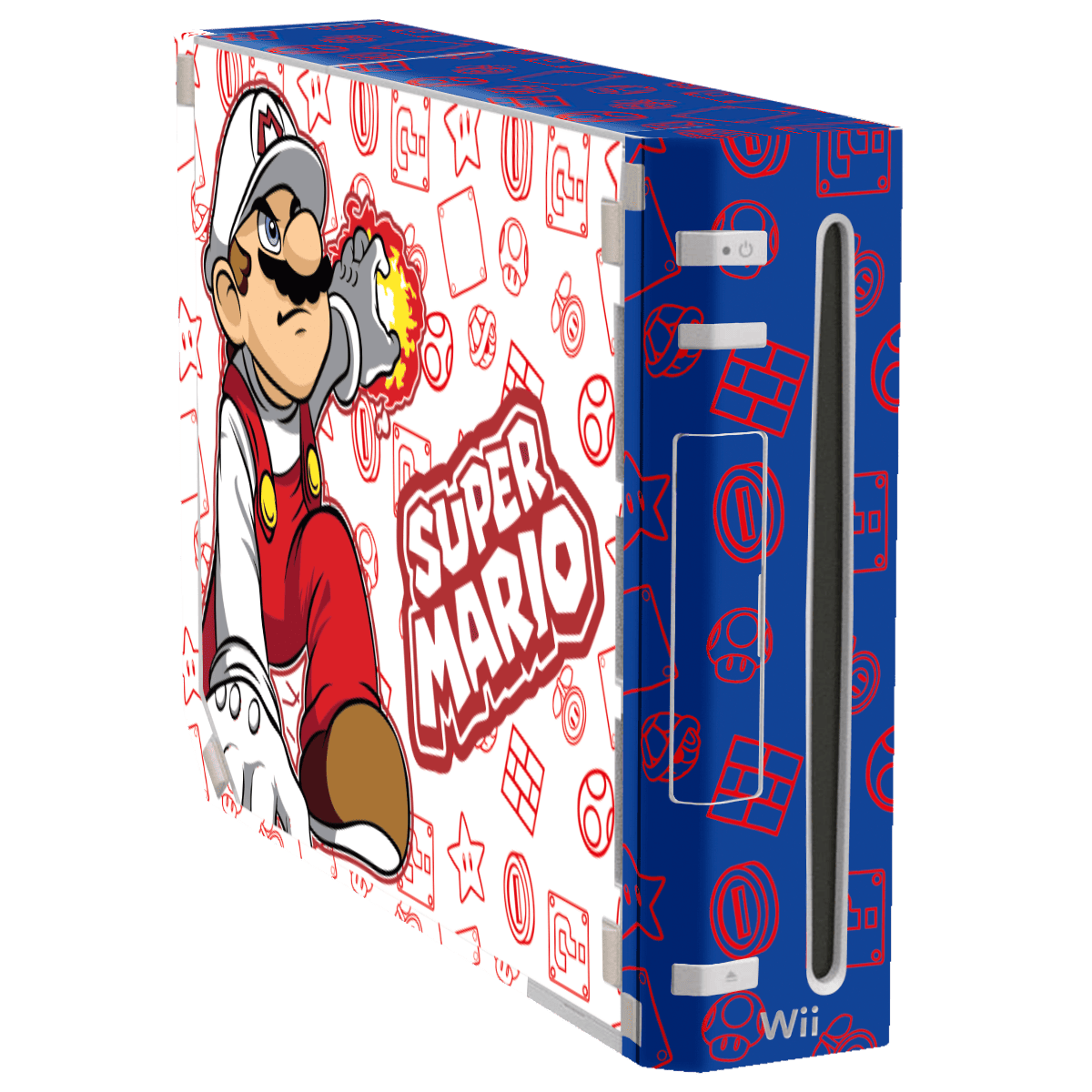 Super Mario Skin Nintendo Wii (2006) Xonebrand