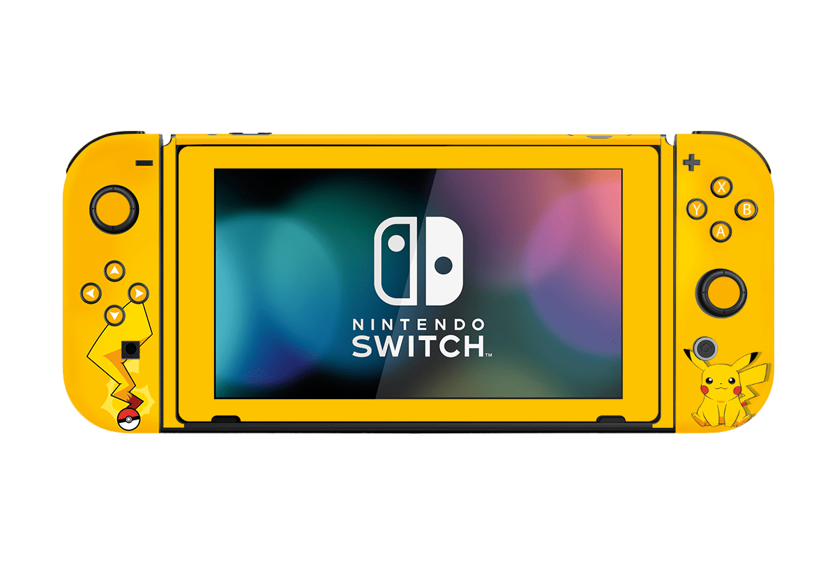 Pokemon Pikachu Skin Nintendo Switch (2017) Xonebrand