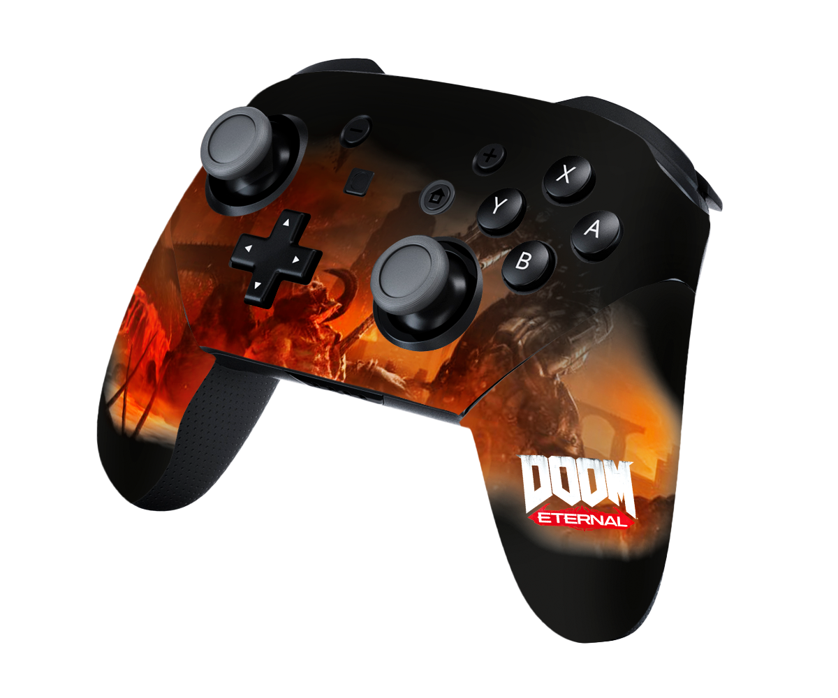 Doom Eternal Skin Nintendo Switch Pro Controller