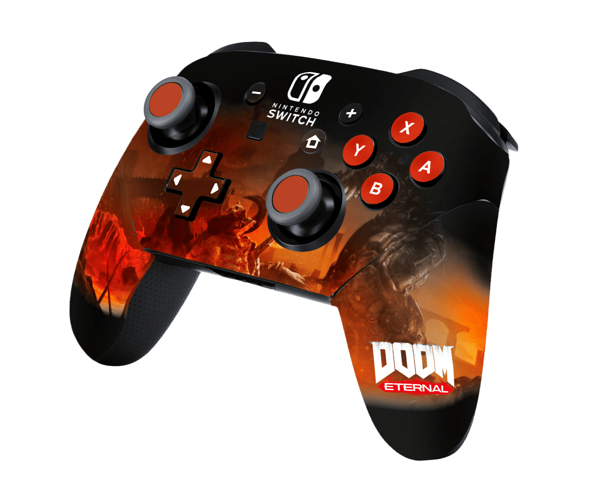 Doom Eternal Skin Nintendo Switch Pro Controller Xonebrand