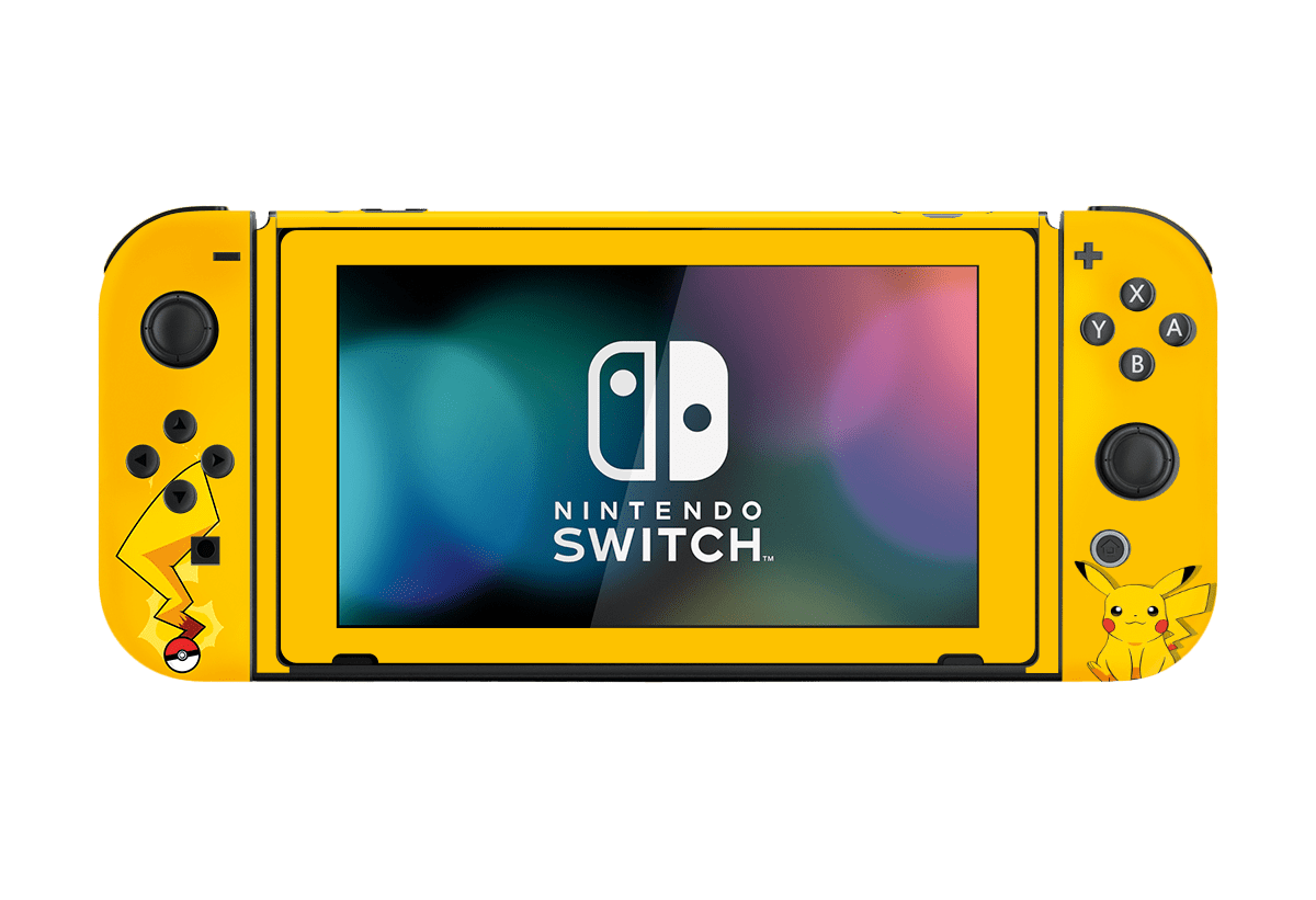 Pokemon Pikachu Skin Nintendo Switch (2017)
