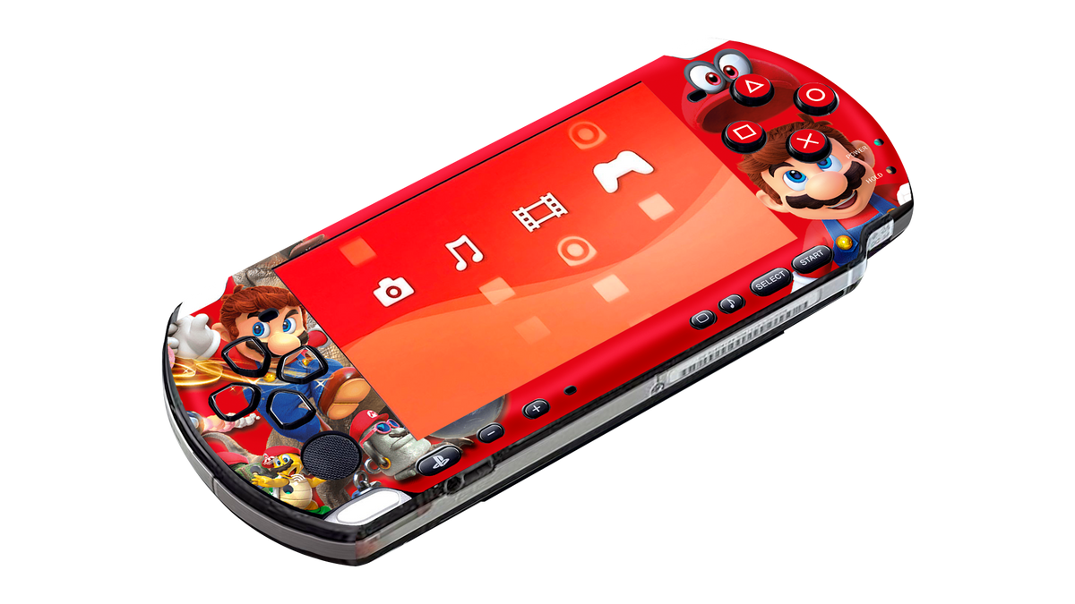 Mario Odyssey Skin Playstation Portable (PSP) Xonebrand