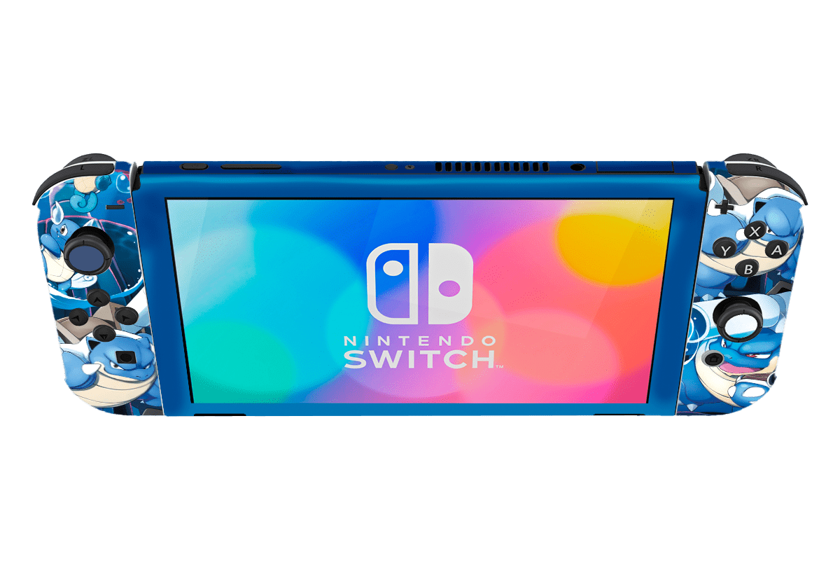 Pokemón Squirtle Nintendo Switch Oled (2021) Skin