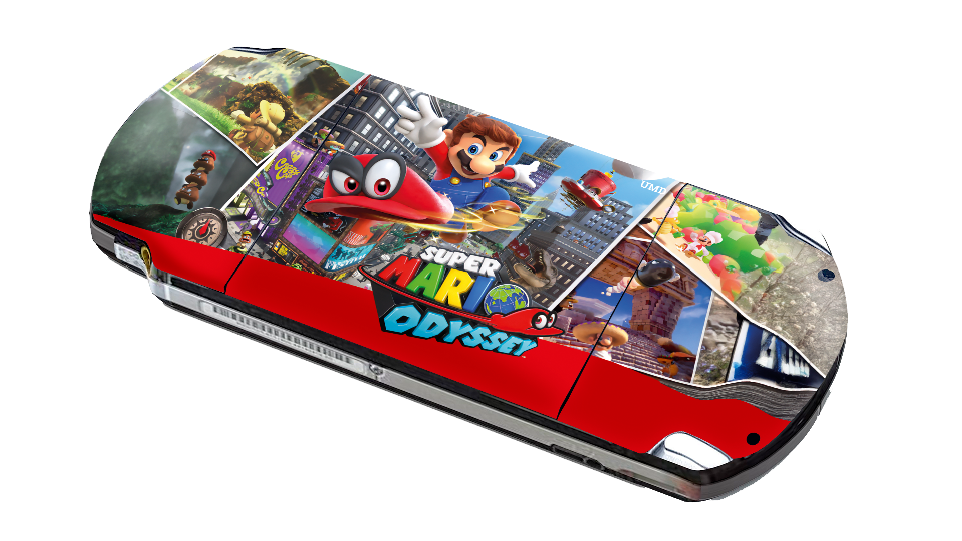 Mario Odyssey Skin Playstation Portable (PSP) Xonebrand