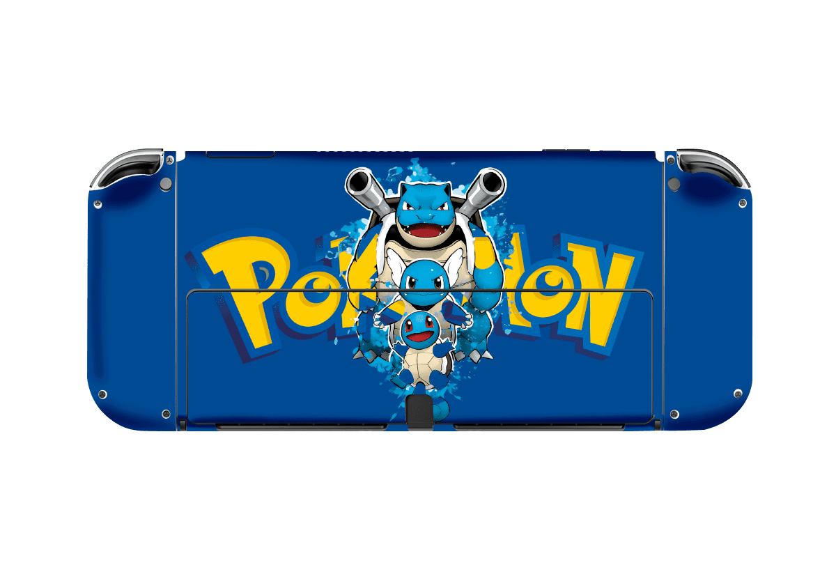 Pokemón Squirtle Nintendo Switch Oled (2021) Skin