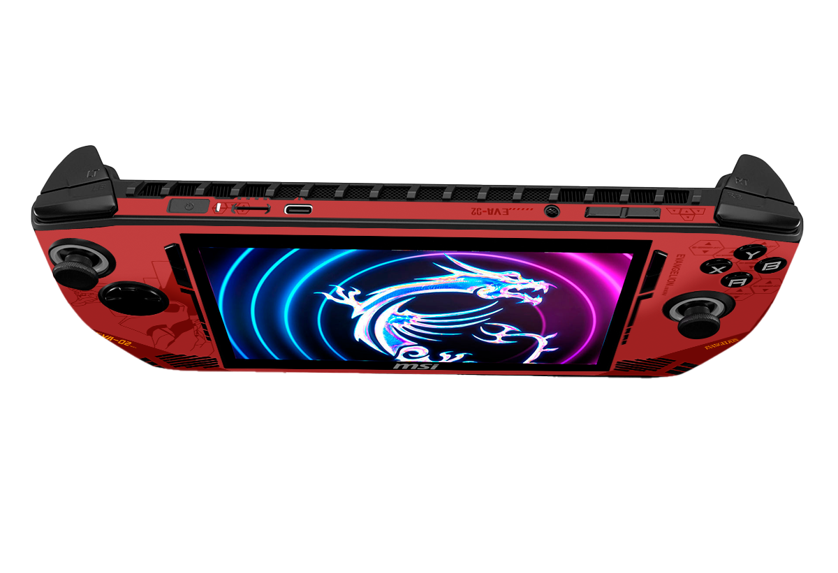 Evangelion Eva 02 Skin MSI Claw A1M