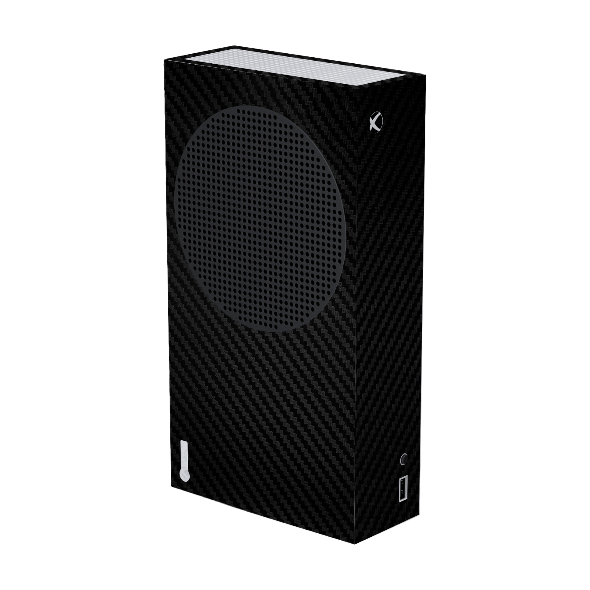Fibra Carbono Negro Skin Xbox Series S