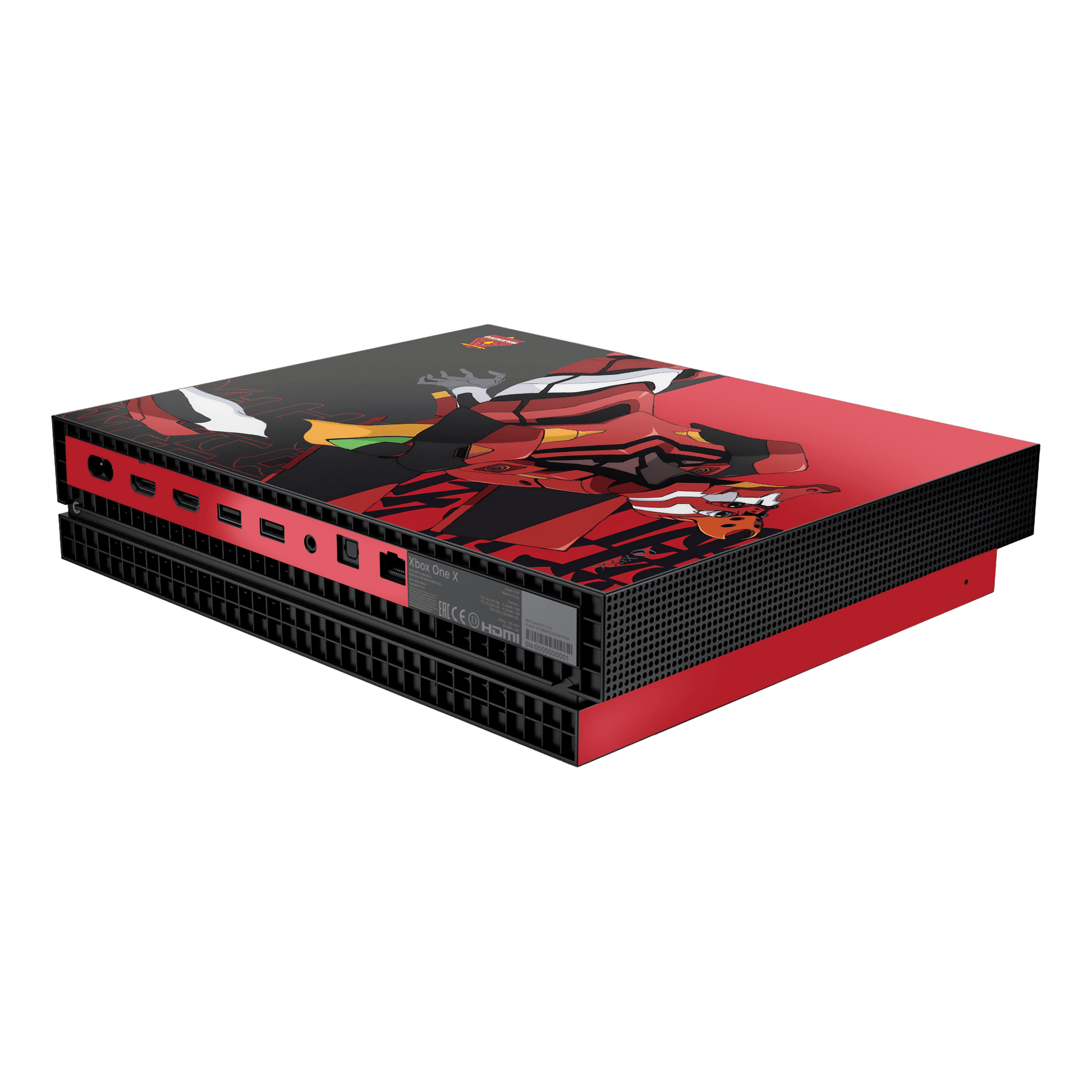 Evangelion Eva-02 Xbox One X Bundle Skin