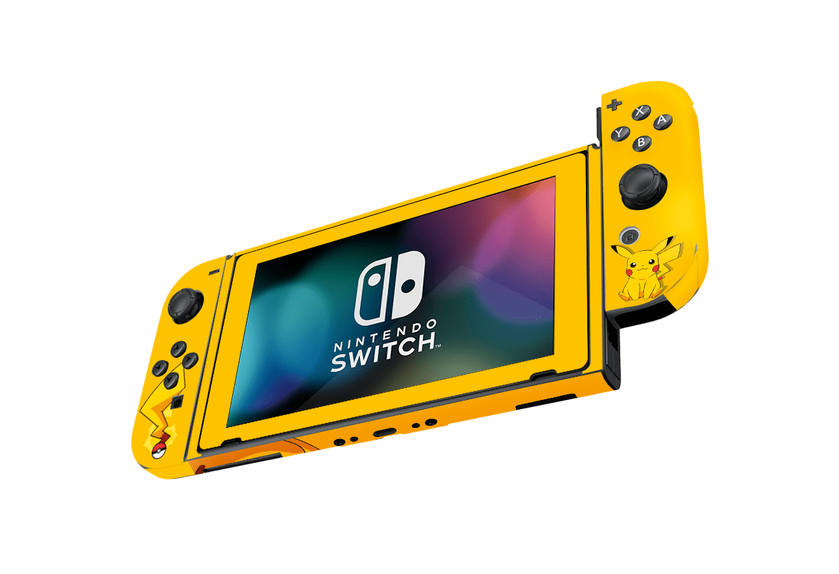 Pokemon Pikachu Nintendo Switch Skin