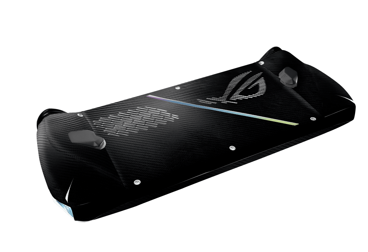Fibra Carbono Negro Skin Asus Rog Ally