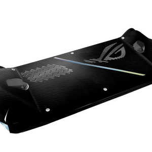 Carbon Fiber Black Asus Rog Ally Handheld Gaming Computer Skin