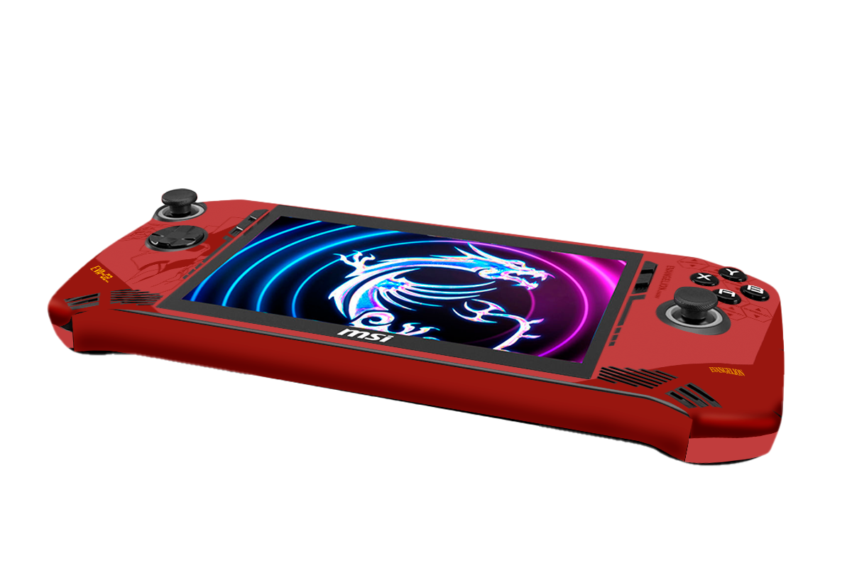 Evangelion Eva 02 Skin MSI Claw A1M