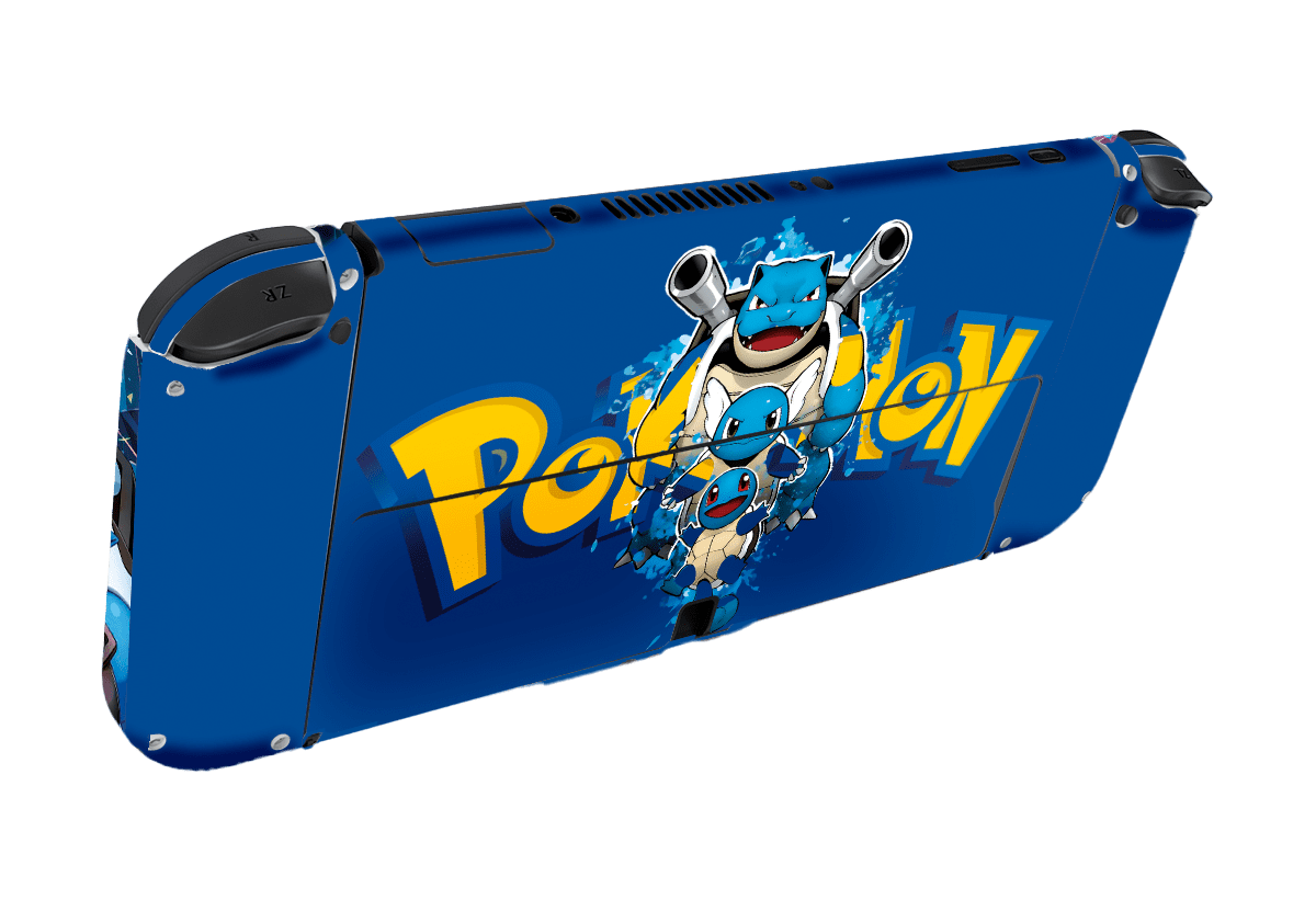 Pokemón Squirtle Nintendo Switch Oled (2021) Skin