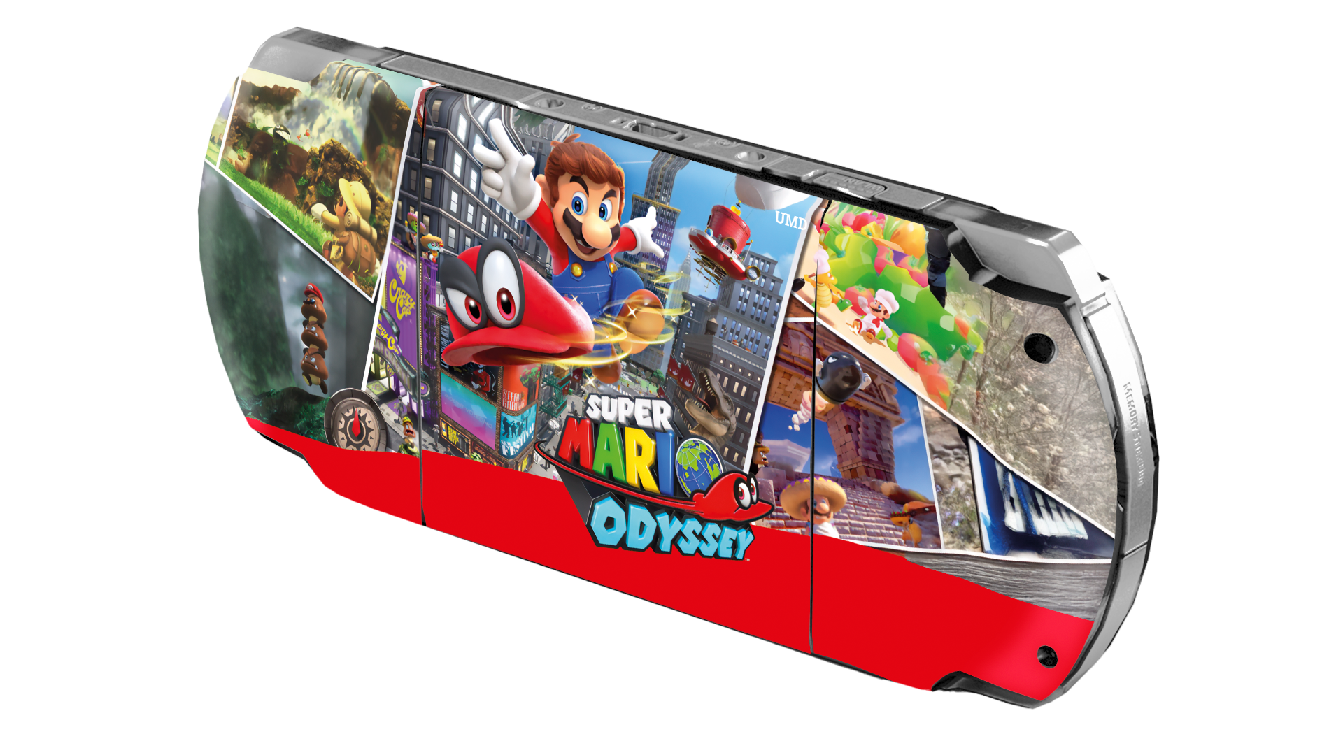 Mario Odyssey Skin Playstation Portable (PSP) Xonebrand