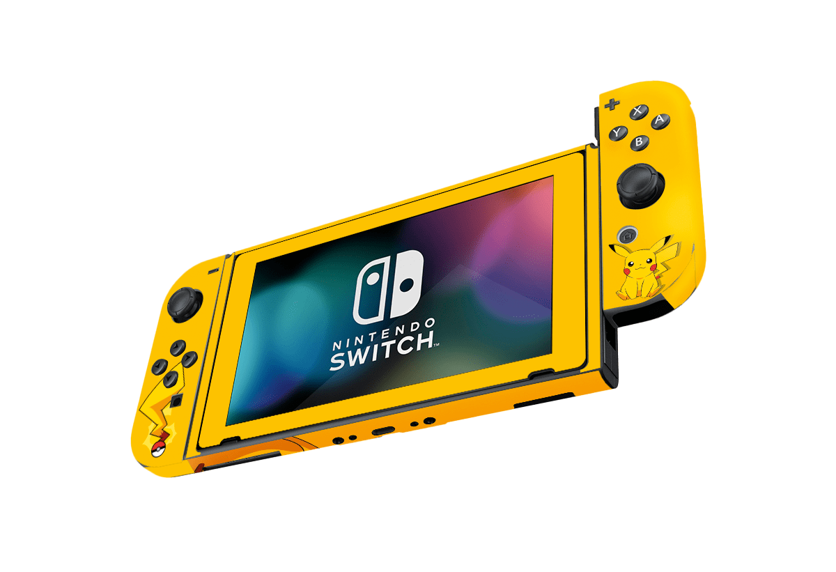 Pokemon Pikachu Skin Nintendo Switch (2017)