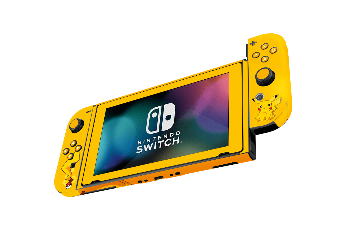 Pokemon Pikachu Skin Nintendo Switch (2017) Xonebrand