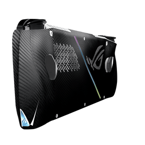 Carbon Fiber Black Asus Rog Ally Handheld Gaming Computer Skin