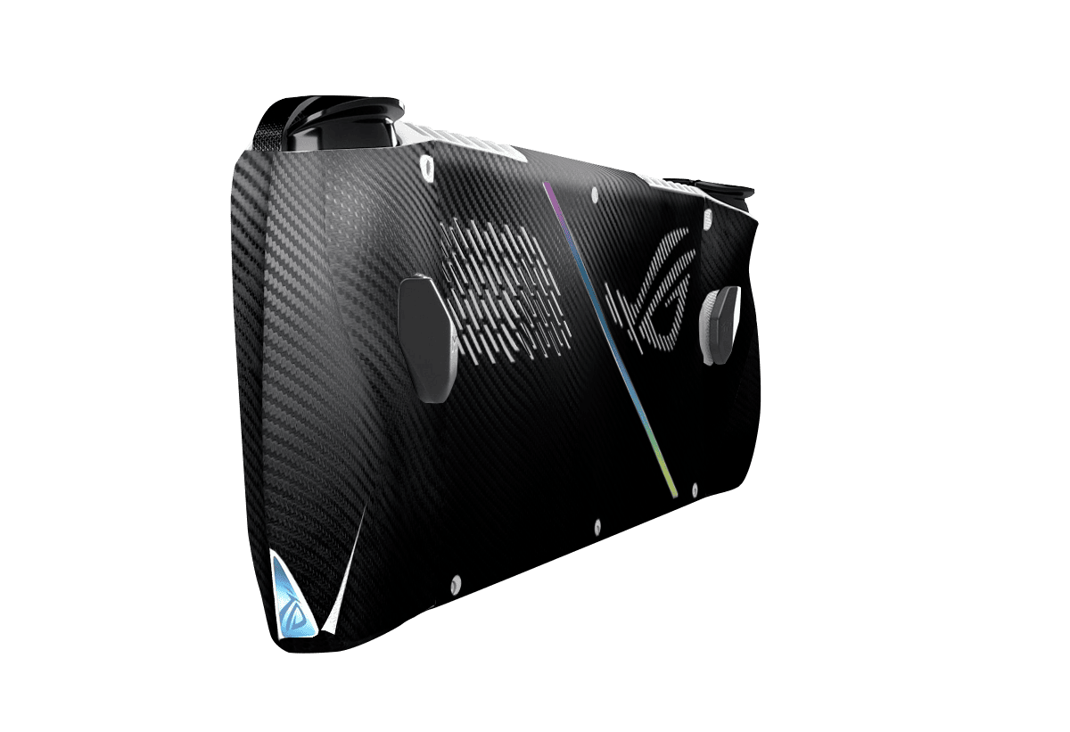 Fibra Carbono Negro Skin Asus Rog Ally