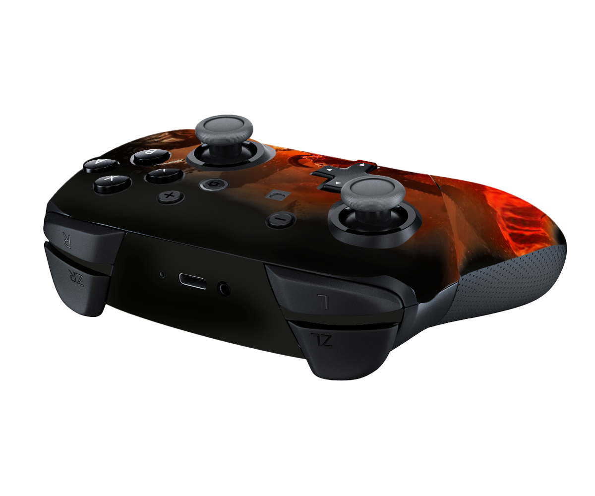 Doom Eternal Skin Nintendo Switch Pro Controller