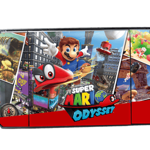 Super Mario Odyssey PSP Handheld Gaming Bundle Skin