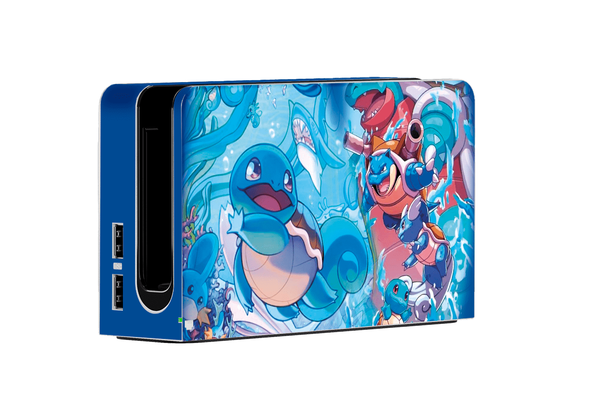 Pokemon Squirtle Skin Nintendo Switch OLED (2021)