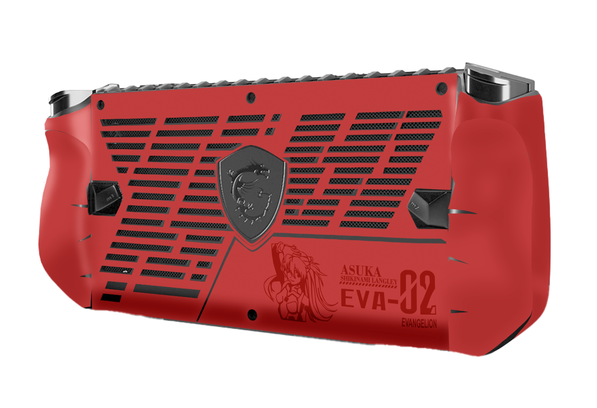 Evangelion Eva 02 Skin MSI Claw A1M