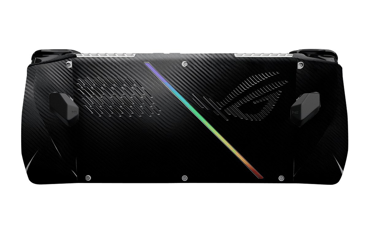 Fibra Carbono Negro Skin Asus Rog Ally