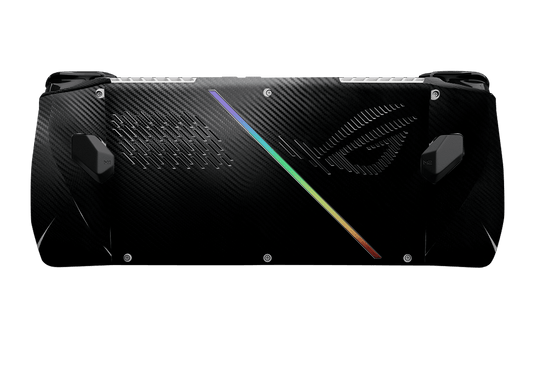 Carbon Fiber Black Asus Rog Ally Handheld Gaming Computer Skin